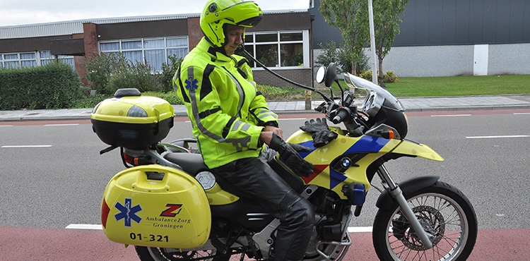 Groningen start proef met ambulancemotor