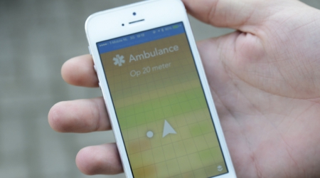 App waarschuwt voor naderende ambulance