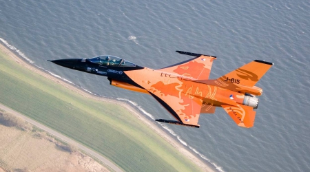 Dit jaar geen vliegshows van Nederlandse F-16