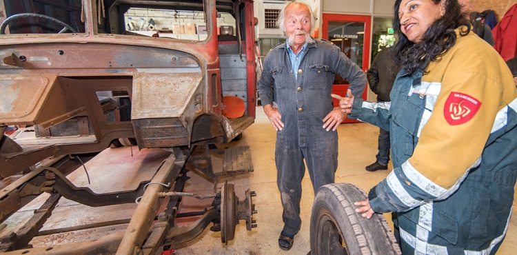 Brandweermuseum Sappermeer gaat oude Austin restaureren